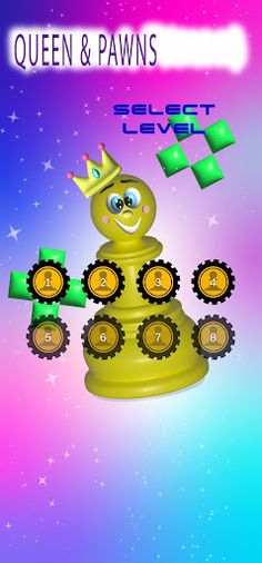 Queen and pawns - Screenshot 1