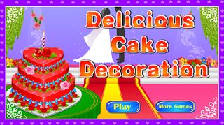 Cakes decoration for girls - Screenshot 1