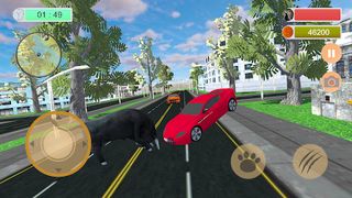 Angry Bull City Attack Game 3D - Screenshot 2