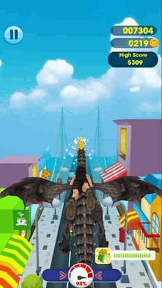 Subway Dragon Princess Rush - Screenshot 3