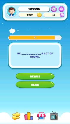 English Grammar Quiz Master - Screenshot 1