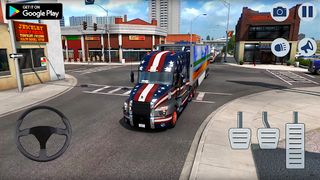 American Truck Cargo Truck 3D - Screenshot 1