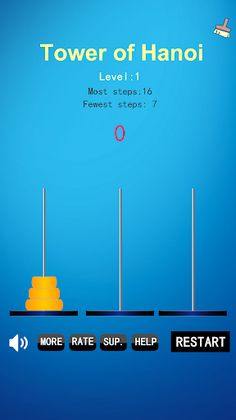 Tower of Hanoi - Screenshot 1