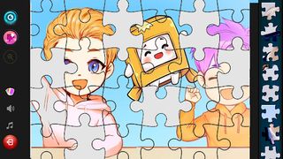 Lankybox game jigsaw - Screenshot 1