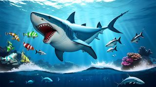 Shark Attack Games Offline - Screenshot 3