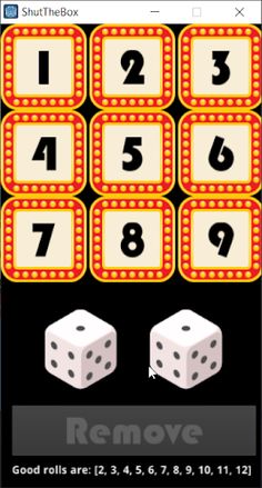 Shut The Box - Screenshot 2