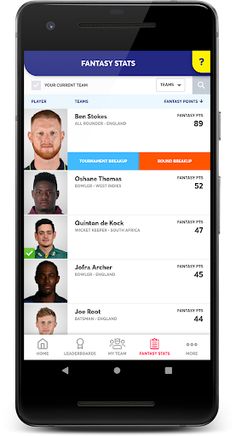 Fantasy ICC World Cup 2019 - Screenshot 3