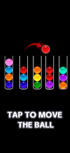 Color Ball Puzzle Sorting Game - Screenshot 1