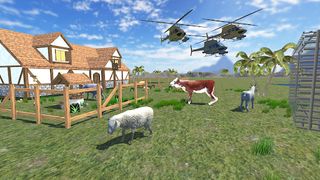 Helicopter Rescue Farm Animals - Screenshot 3