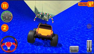 Aqua Monster Truck Racing - Screenshot 3