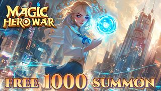 Magic Hero War :IDLE 1k summon - Screenshot 1