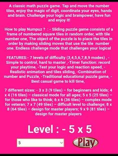 Puzzle 1 2 3 Game - Screenshot 4