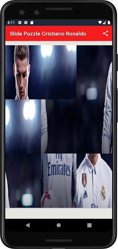 Slide Puzzle Cristiano Ronaldo - Screenshot 2