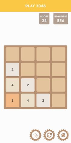 Play 2048 - Screenshot 2