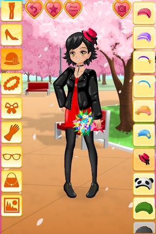 Anime Date Dress Up Girls Game - Screenshot 2