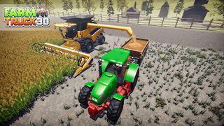 Farm Tractor Driving Farm Game - Screenshot 2