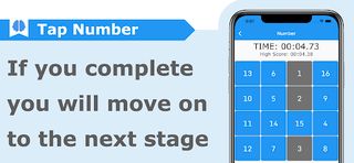 Brain training game/Tap Number - Screenshot 2