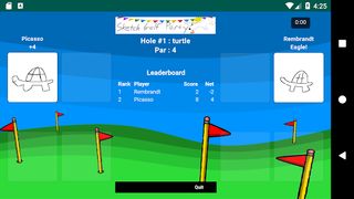 Sketch Golf Party - Screenshot 1