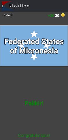 14 Oceania Capitals Challenge - Screenshot 3