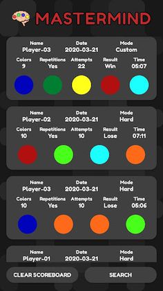 Mastermind - Screenshot 3
