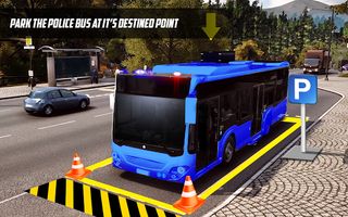 Police Bus Parking Simulator - Screenshot 2