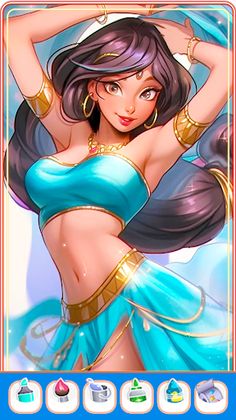 Ai Color : Princess Color Game - Screenshot 2