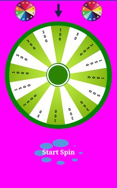 Spin wheel game - Screenshot 2