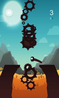 Jump Across The Ravine Game - Screenshot 3