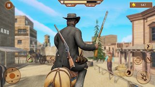 Real Cowboy Gun Shooting 3D - Screenshot 2