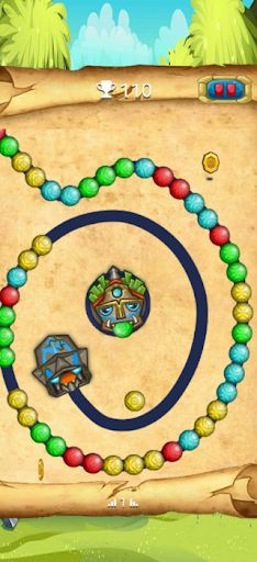 Zumba Jungle marble game - Screenshot 4