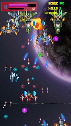 Galaxy War Shooter - Galaxy At - Screenshot 2