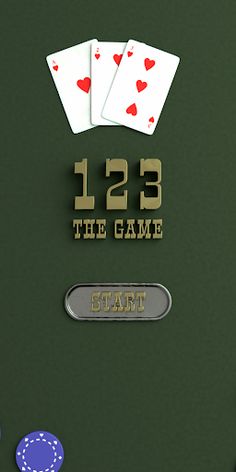 123 Card Game - Screenshot 1