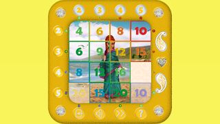 15 puzzle with Eva - Screenshot 1