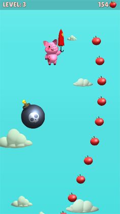 Umbrella Pig - Screenshot 1