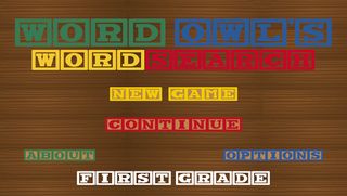 Word Owl's Word Search 1st Fir - Screenshot 2