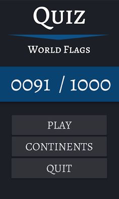 Quiz: World Flags - Screenshot 1