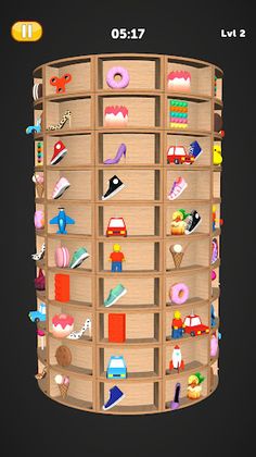 Shelves - Pair Matching Game - Screenshot 2