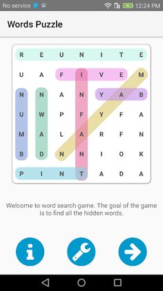Words Puzzle - Screenshot 1