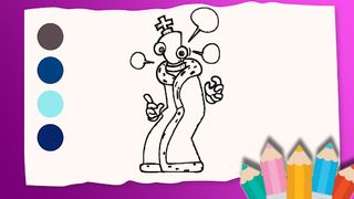 Kinger Digital Circus Coloring - Screenshot 3