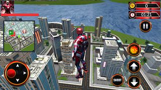 Iron Avenger Flying Hero Man - Screenshot 3
