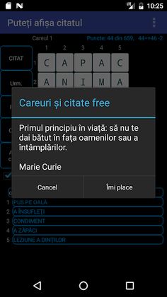 Careuri fără căsuțe negre (ro) - Screenshot 3