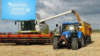 Tractors jigsaw puzzles games - Screenshot 1