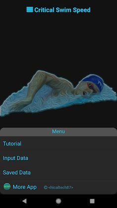 Critical Swim Speed - Screenshot 1