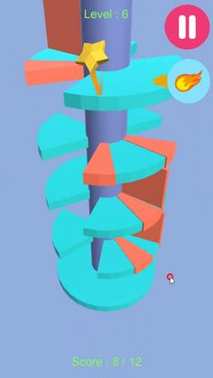 Helix Jumpy Star - Screenshot 1