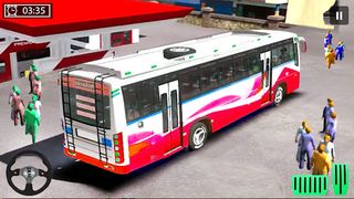 Indian Coach Driving Bus - Screenshot 2