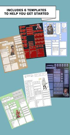 Xel's Character Sheet Maker - Screenshot 1