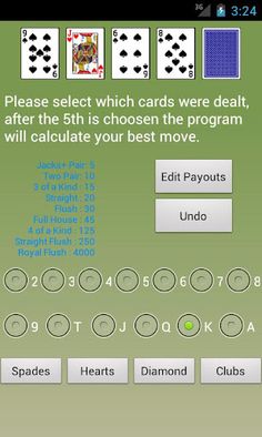 Video Poker Assistant - Screenshot 3