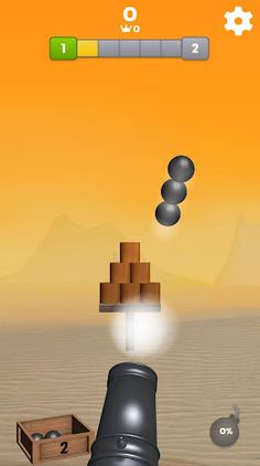 Cannon Balls 3D Game - Screenshot 2