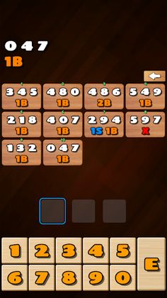 Number Baseball - Screenshot 1