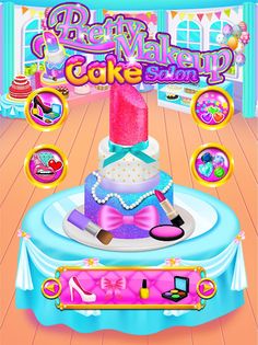 Pretty Makeup Cake Salon Games - Screenshot 2